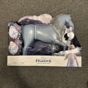 NEW Disney Frozen 2 Light Up Water Nokk Motion Activated Poseable w/Sound Elsa